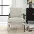 Sebastian Cast Iron Accent Chair by Uttermost