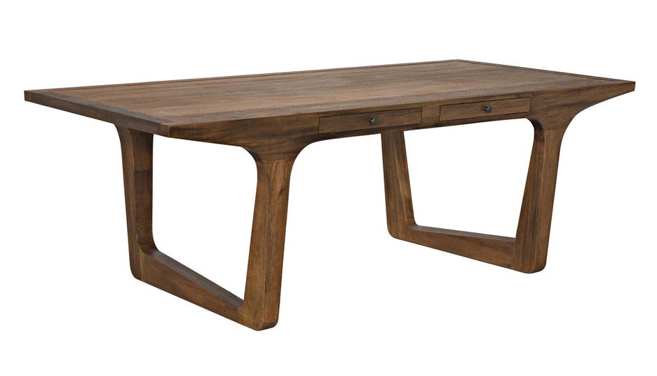 Regal Table/Desk, Dark Walnut by Noir Furniture