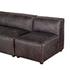 Portofino 4-Piece Sectional Antique Ebony by Home Trends & Design
