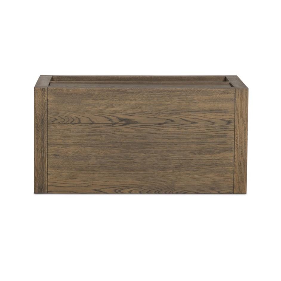 Warby Nightstand - Worn Oak Veneer by Four Hands