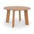 Delta Round Outdoor Dining Table Natural by Moes Home