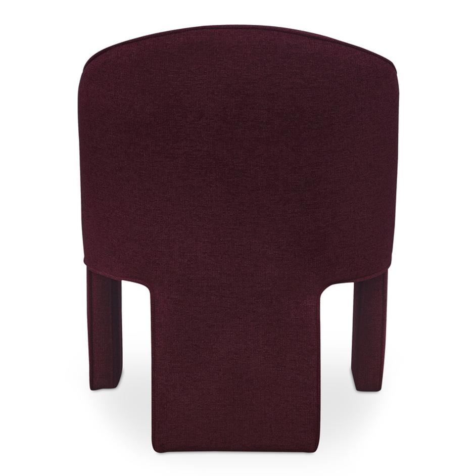 Clara Dining Chair Plum by Moes Home
