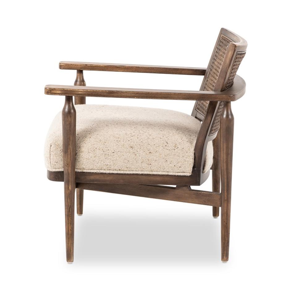 Xavier Chair In Hasselt Taupe by FOUR HANDS