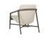 CINELLI LOUNGE CHAIR - ASH GREY - ASTORIA CREAM LEATHER by Sunpan