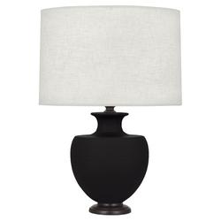 Matte Dark Coal Michael Berman Atlas Table Lamp by Robert Abbey
