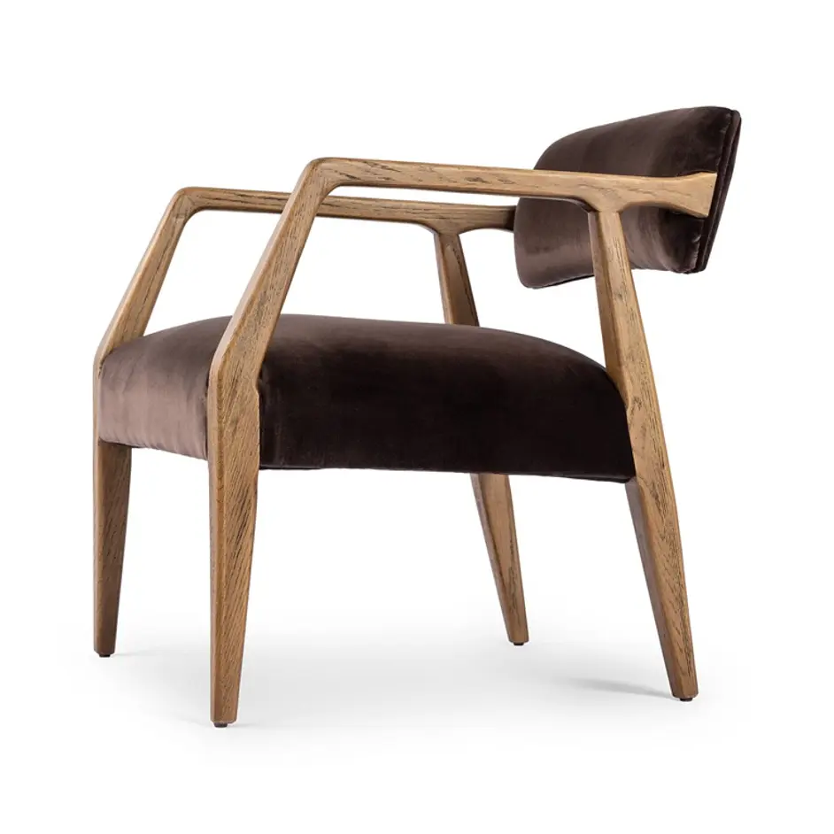Tyler Armchair - Surrey Cocoa by Four Hands