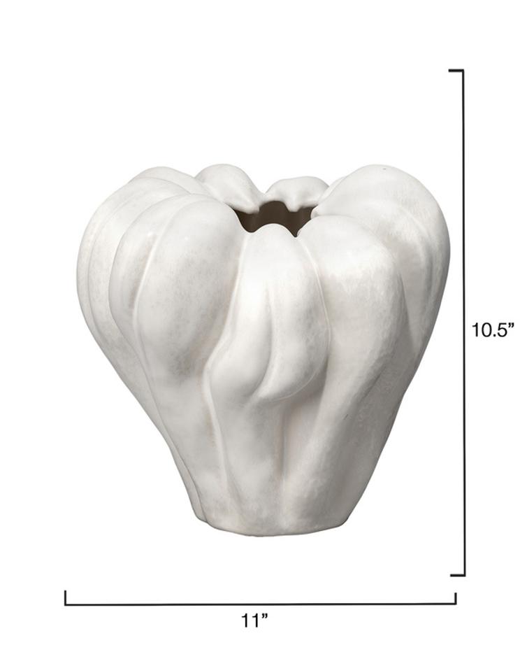 Tulip Ceramic Decorative Vase by Jamie Young