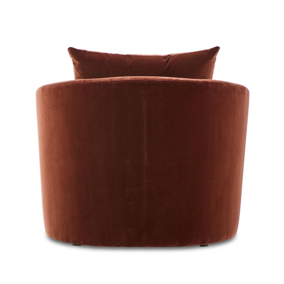 Farrah Chaise Lounge - Surrey Auburn by Four Hands