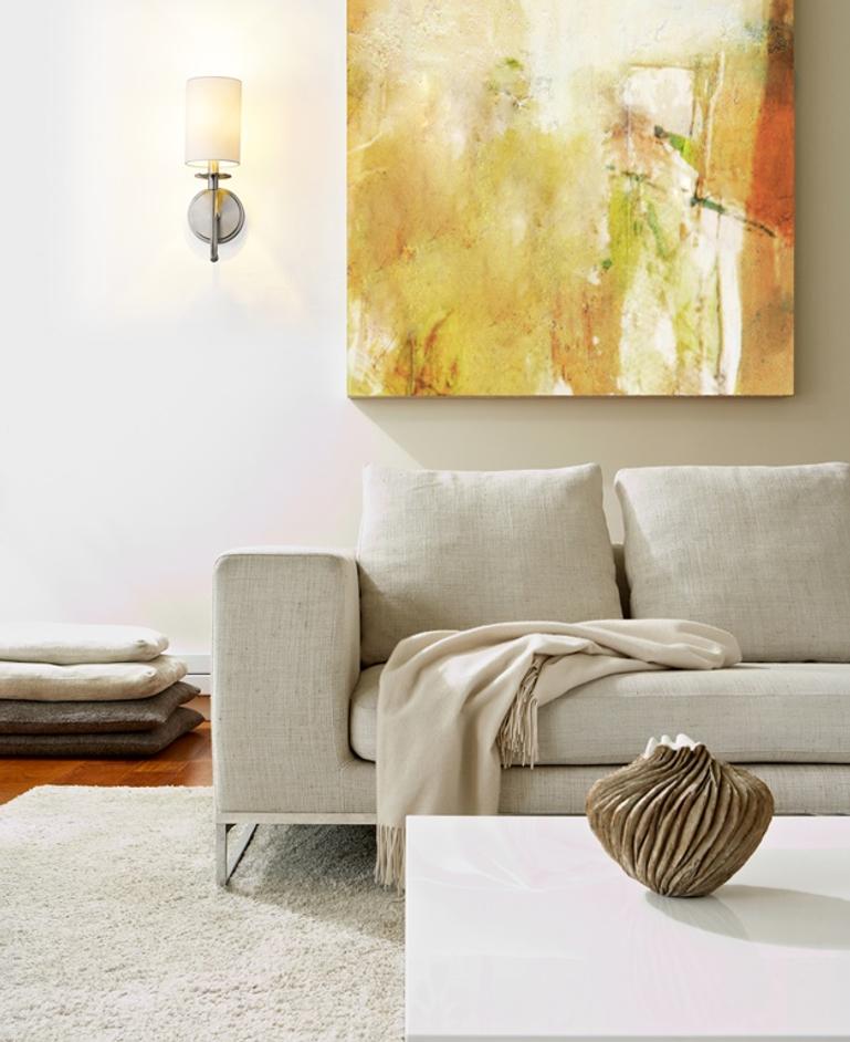 Ella 1 Light Wall Sconce in Brushed Nickel Finish by Z-Lite