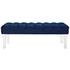 Percival Performance Velvet Bench In Navy by Modway Furniture