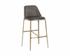 DOVER BARSTOOL - BRAVO PORTABELLA / SPARROW GREY by Sunpan