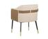 Carter Dining Armchair - Napa Beige / Napa Tan by Sunpan