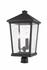 Beacon 3 Light Outdoor Post Mount Fixture in Oil Rubbed Bronze Finish by Z-Lite
