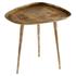 Small Bexley Side Table In Antique Gold by Cyan Design