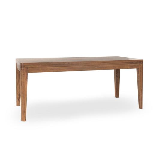 Arno Acacia Wood 72" Dining Table Natural by Classic Home