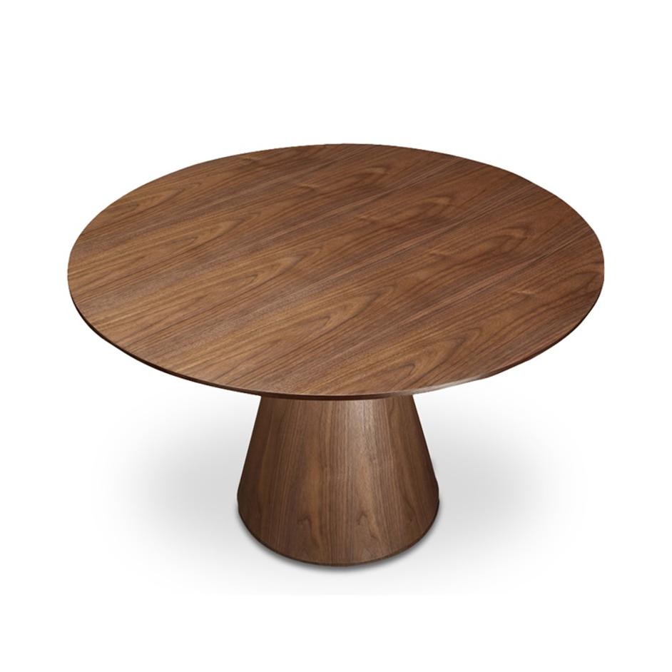 OTAGO DINING TABLE ROUND WALNUT by Moes Home