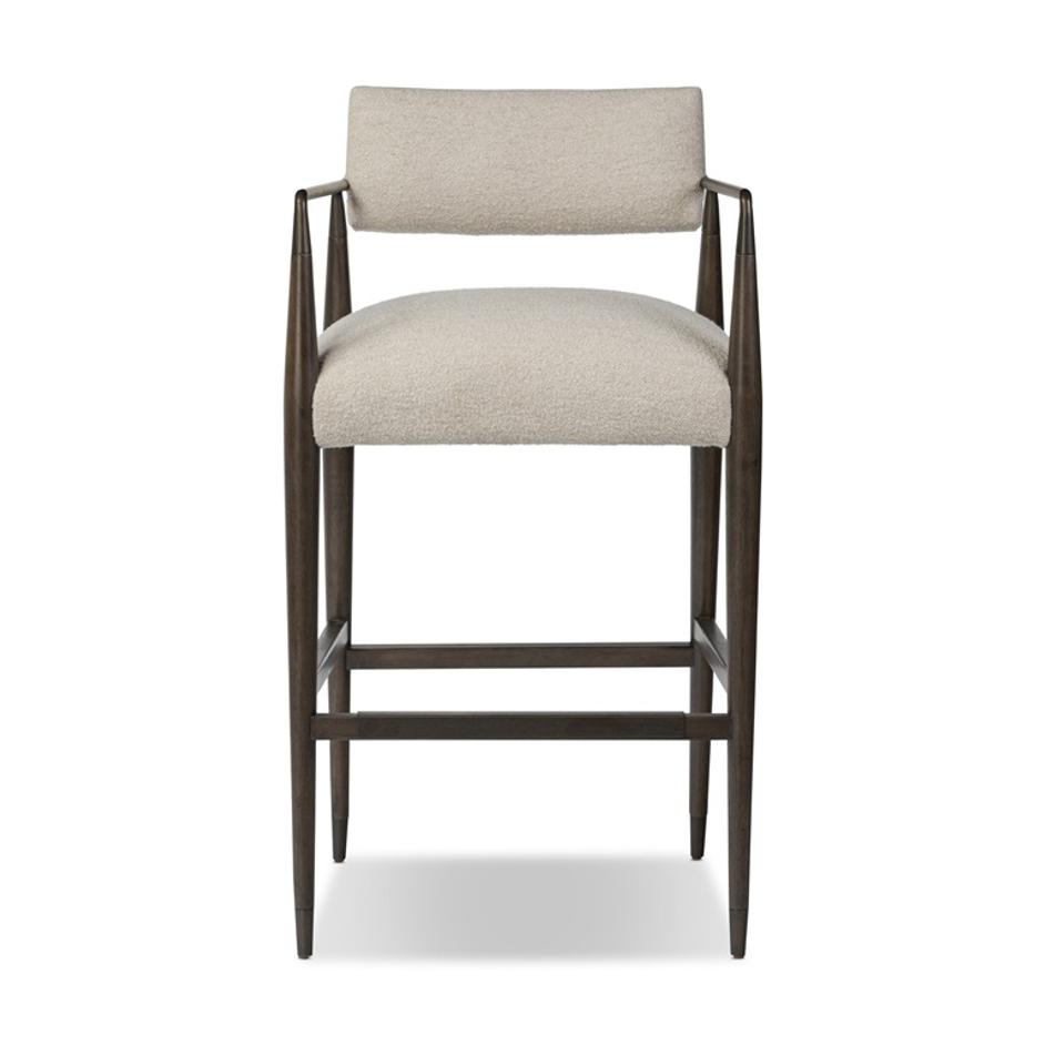 Waldon Bar + Counter Stool - Charter Oatmeal by Four Hands