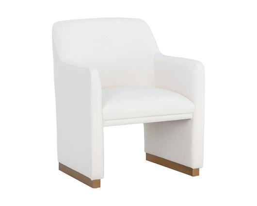JAIME DINING ARMCHAIR - FIOR VANILLA by Sunpan