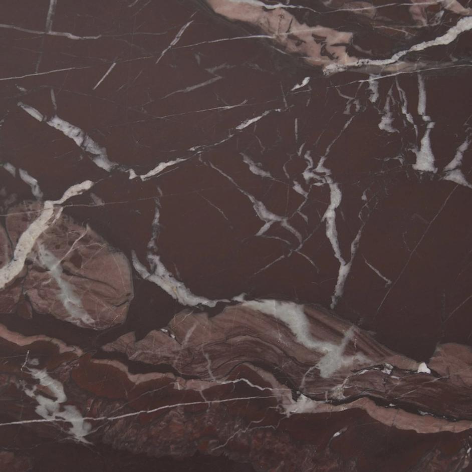 Briley Marble Round Accent Table Small by Classic Home