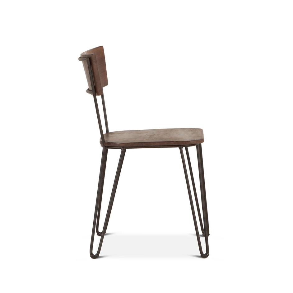 Vail Acacia Wood Walnut Dining Chair by Home Trends & Design