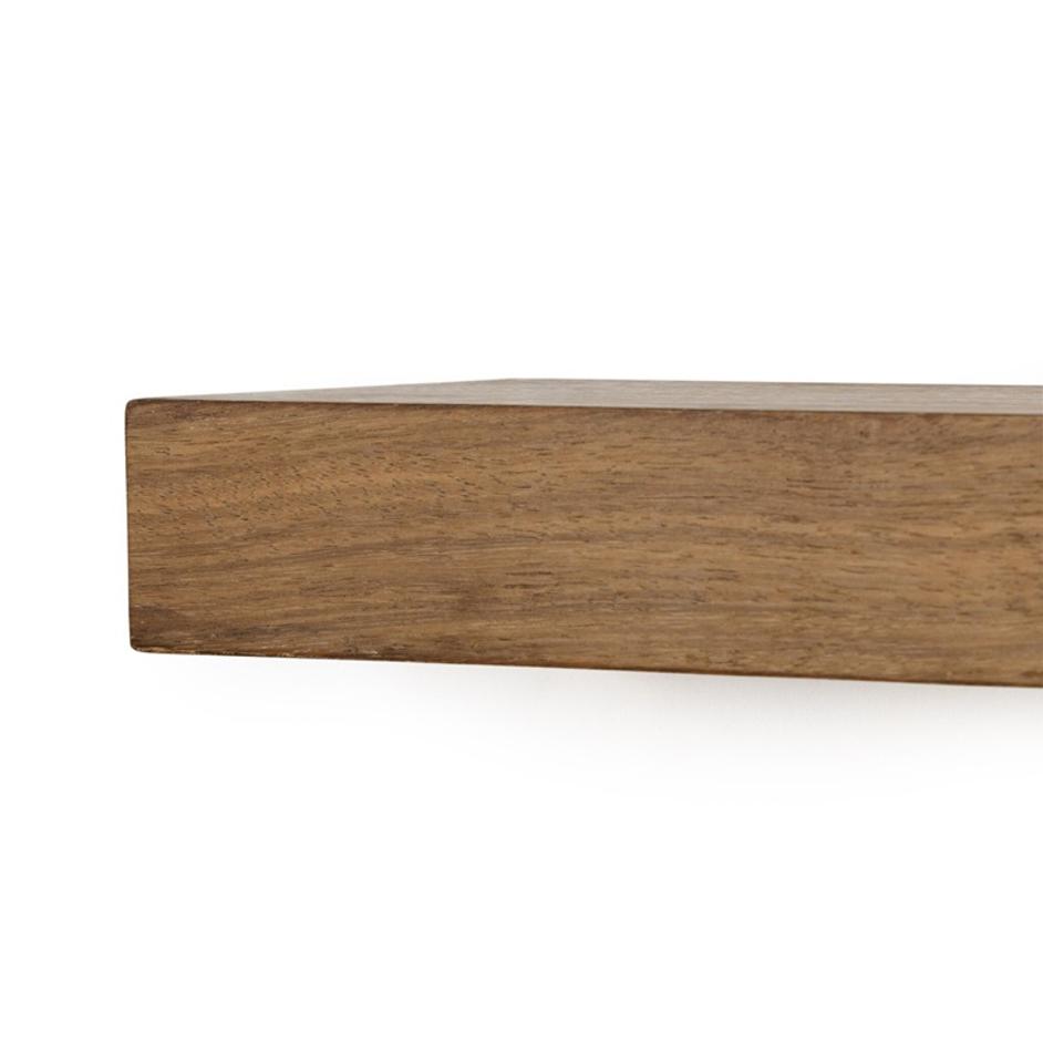 Cain Floating Shelf - Gold Guanacaste by Four Hands