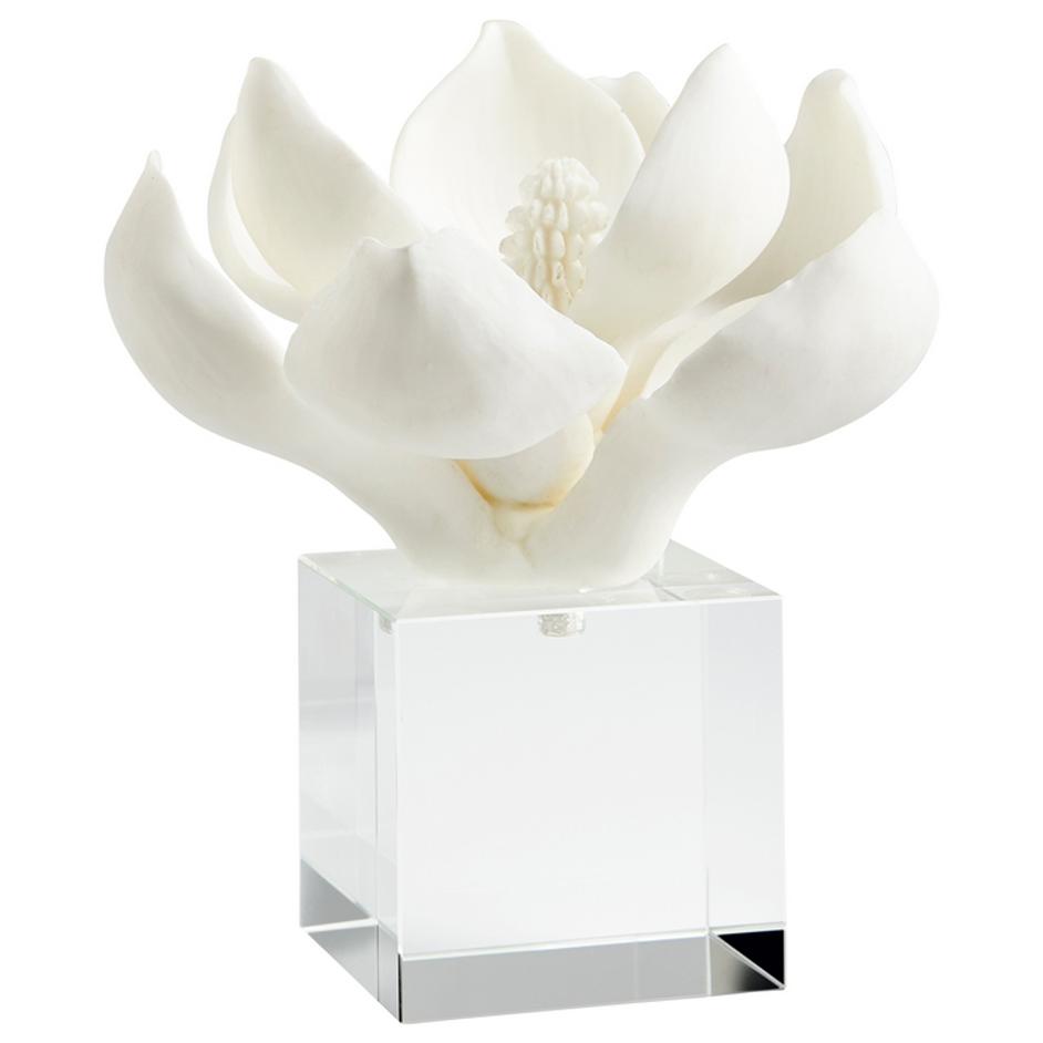 Oleander Sculpture In White by Cyan Design
