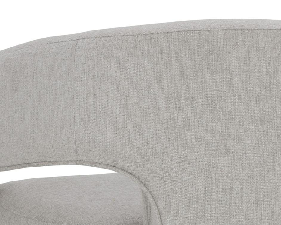 ISIDORE DINING ARMCHAIR - ERNST SANDSTONE by Sunpan