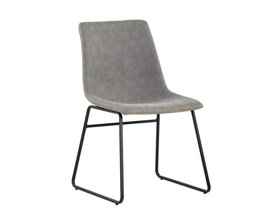Cal Dining Chair - Antique Grey by Sunpan