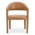 Martens Dining Chair Brown Leather by Moes Home