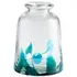 Medium Tahoe Vase in Blue/Clear by Cyan Design