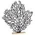 Bonzai Sculpture In Matt Black And Gold by Cyan Design