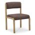 April Dining Chair Deep Brown-Set Of Two by Moes Home