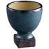 Large Big Sky Planter in Blue Glaze by Cyan Design