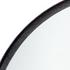 Refined Iron Round Wall Mirror, Black by Jamie Young
