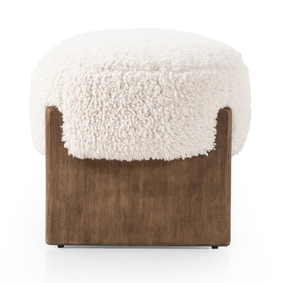 Kirby Accent Bench - Andes Natural by Four Hands