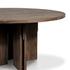 Railay Round Outdoor Dining Table-60" - Stained Toasted Brown-FSC by Four Hands