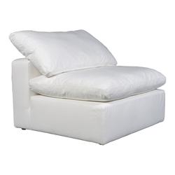 TERRA CONDO SLIPPER CHAIR LIVESMART FABRIC CREAM by Moes Home