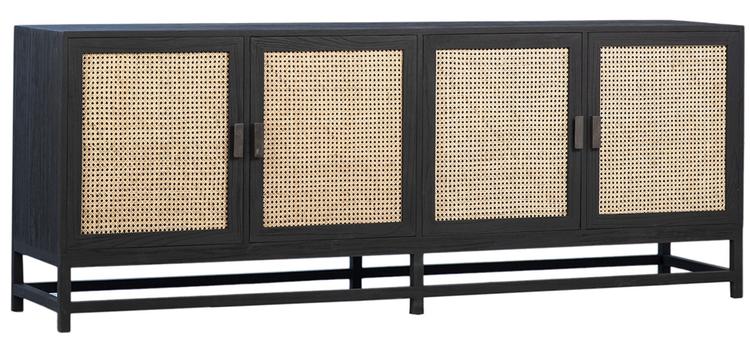 ROYETTE SIDEBOARD BLACK by Dovetail