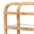 Dory Bar Cart In Honey Rattan by Four Hands
