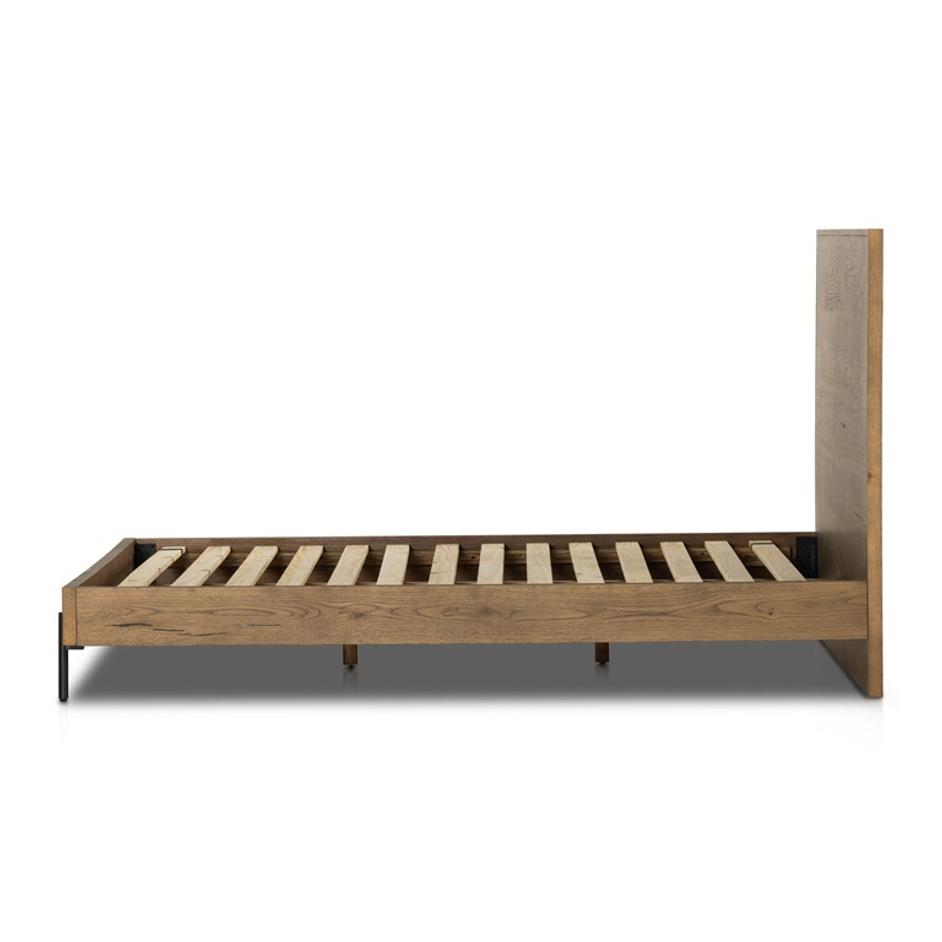 Eaton Queen Bed - Amber Oak Resin by Four Hands