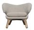 Valerie Chair with Wheat Fabric by Noir Furniture