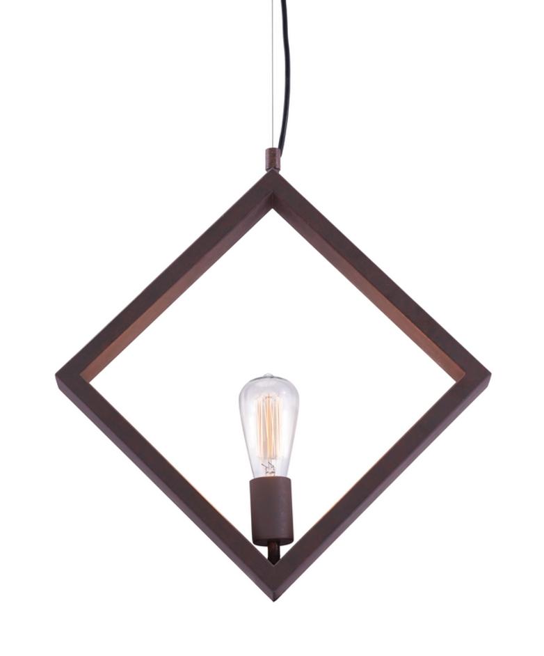 Rotorura Ceiling Lamp Rust by Zuo Modern