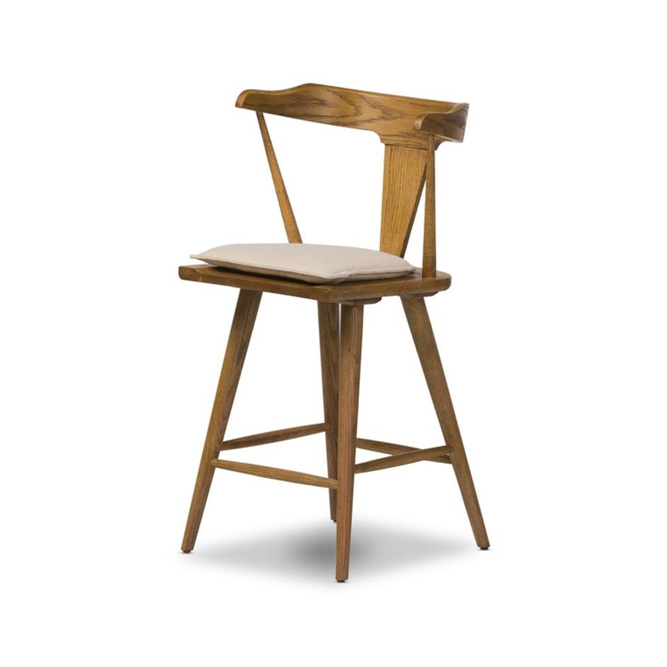 Ripley Bar + Counter Stool - Antwerp Natural by Four Hands