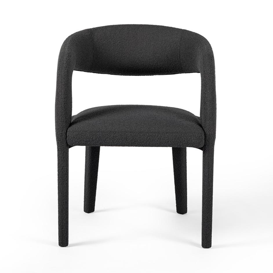 Hawkins Dining Chair In Fiqa Boucle Chrcl by FOUR HANDS