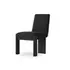 Roxy Dining Chair In Gibson Black by FOUR HANDS