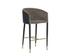 Asher Barstool - Sparrow Grey / Napa Black by Sunpan