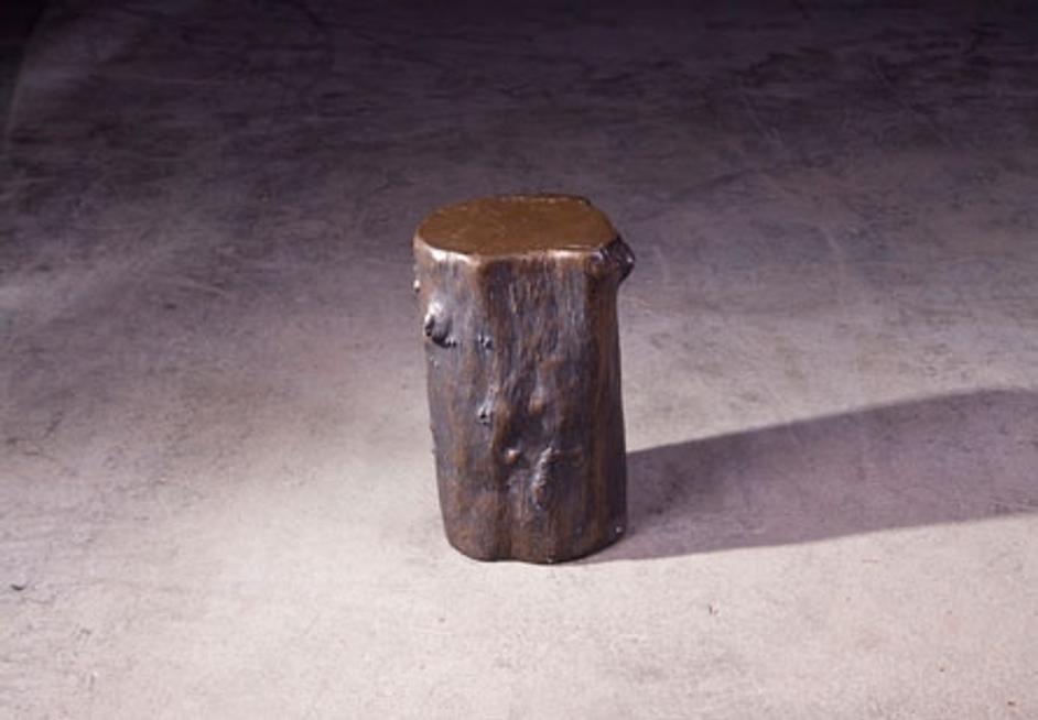 Log Stool, Small, Bronze by PHILLIPS COLLECTION