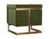 YVETTE ARMCHAIR - GOLD - MEG OLIVE by Sunpan