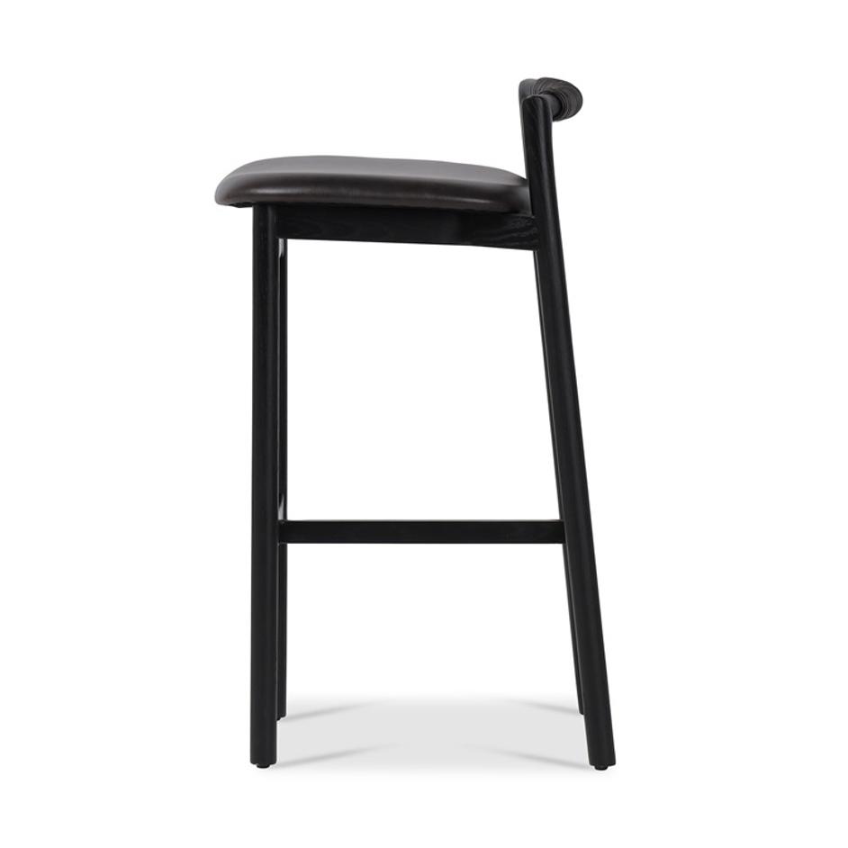 Baden Bar + Counter Stool - Sonoma Black by Four Hands