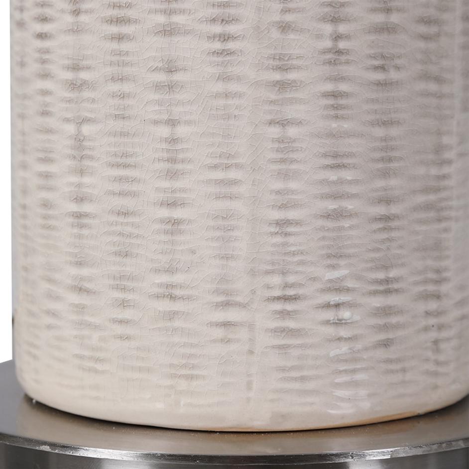 Delgado Light Gray Table Lamp by Uttermost